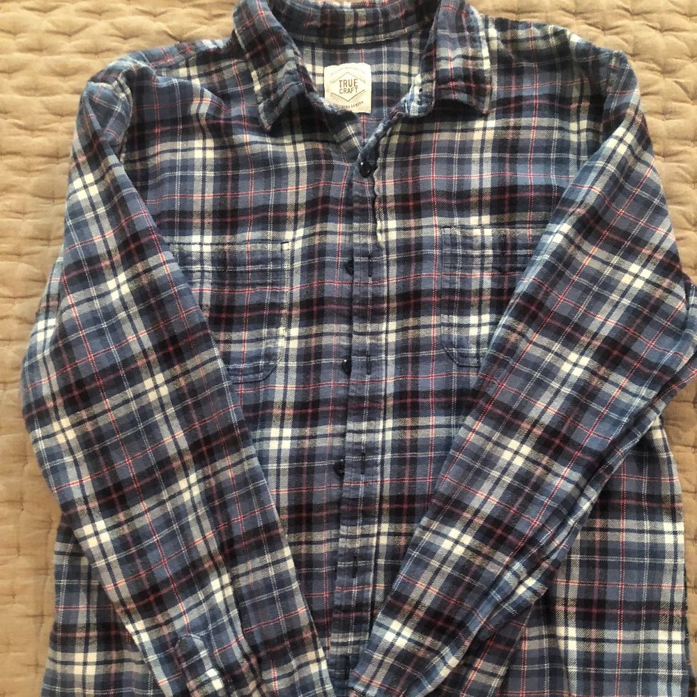 True Craft Men's Flannel Shirt